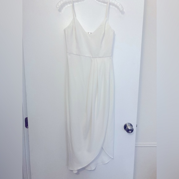 Lulu’s White Sleeveless Midi Dress - Picture 3 of 8